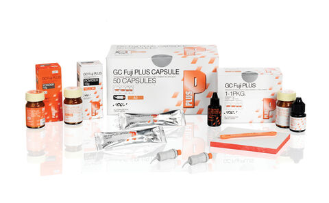 Foto illustrativa linea FUJI PLUS con kit e capsule; venduta esclusivamente la confezione indicata nella scheda