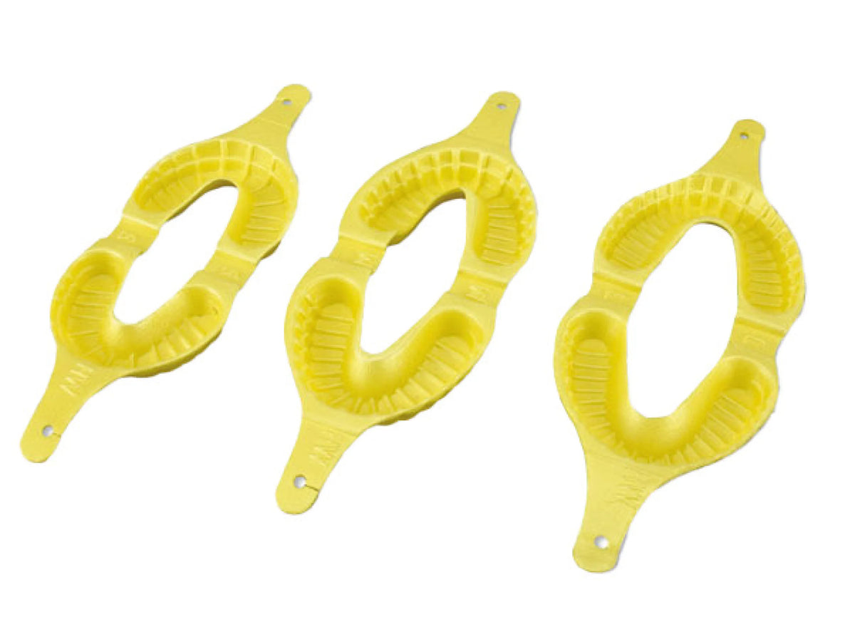 HAGER WERKEN MIRAFLUOR-TRAY applicatori doppi fluoro in gel 50 pezzi piccolo