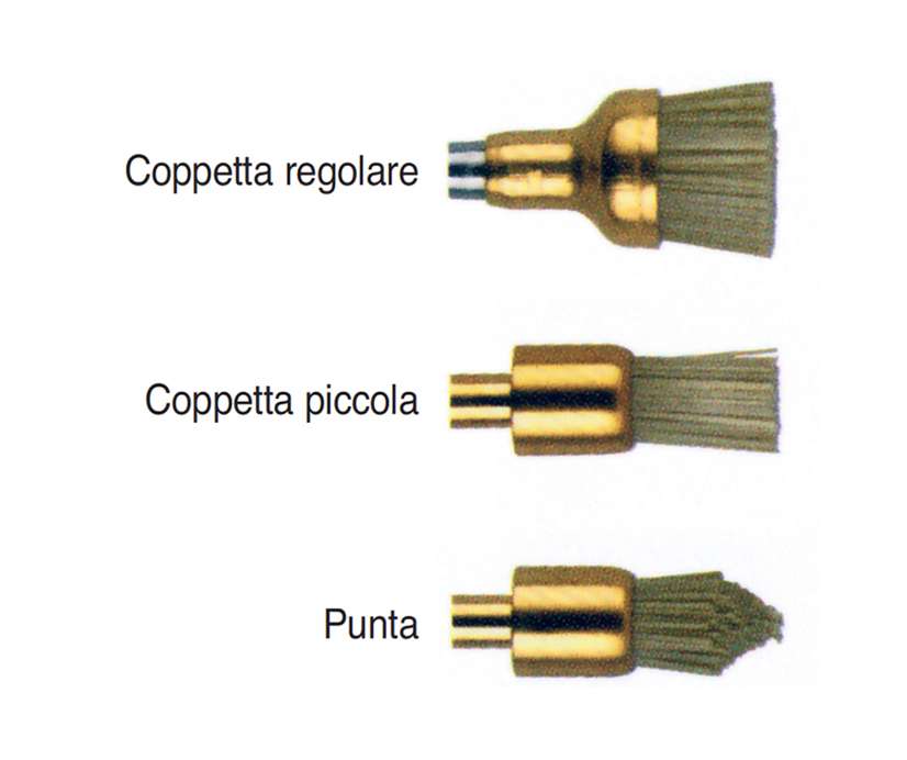 KERR HAWE OCCLUBRUSH a punta 3 pezzi