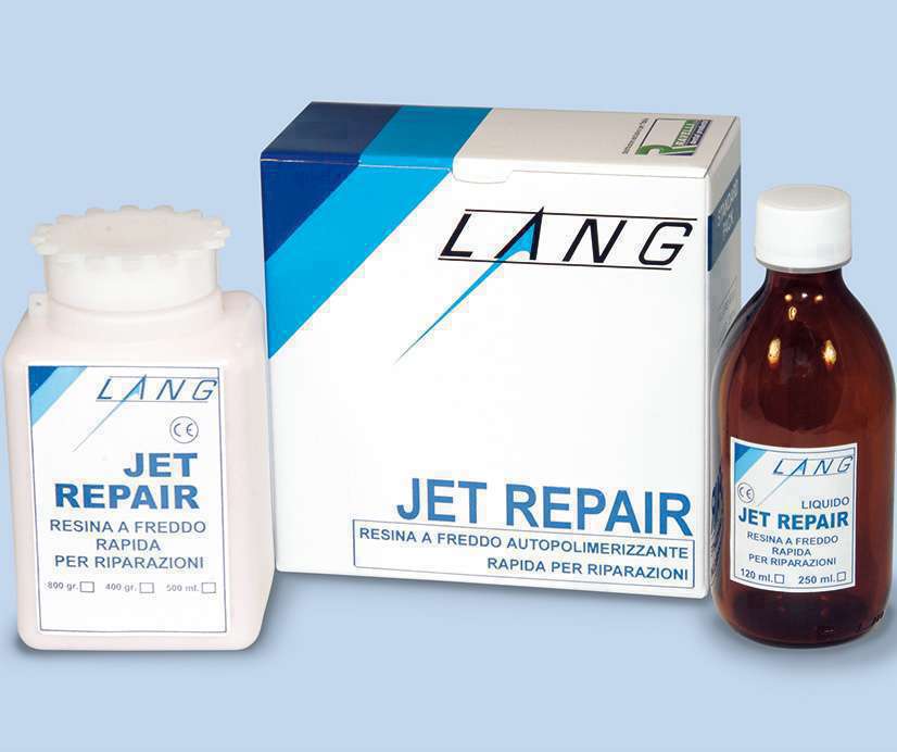 LANG JET REPAIR kit professional rosa 200 g e 120 ml