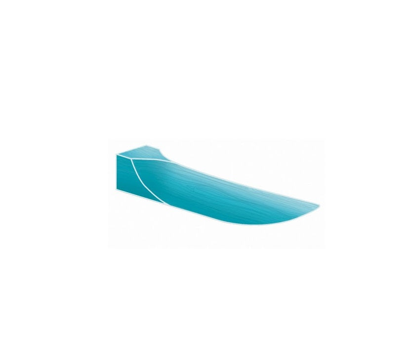 POLYDENTIA cunei di legno 100 pezzi blu S