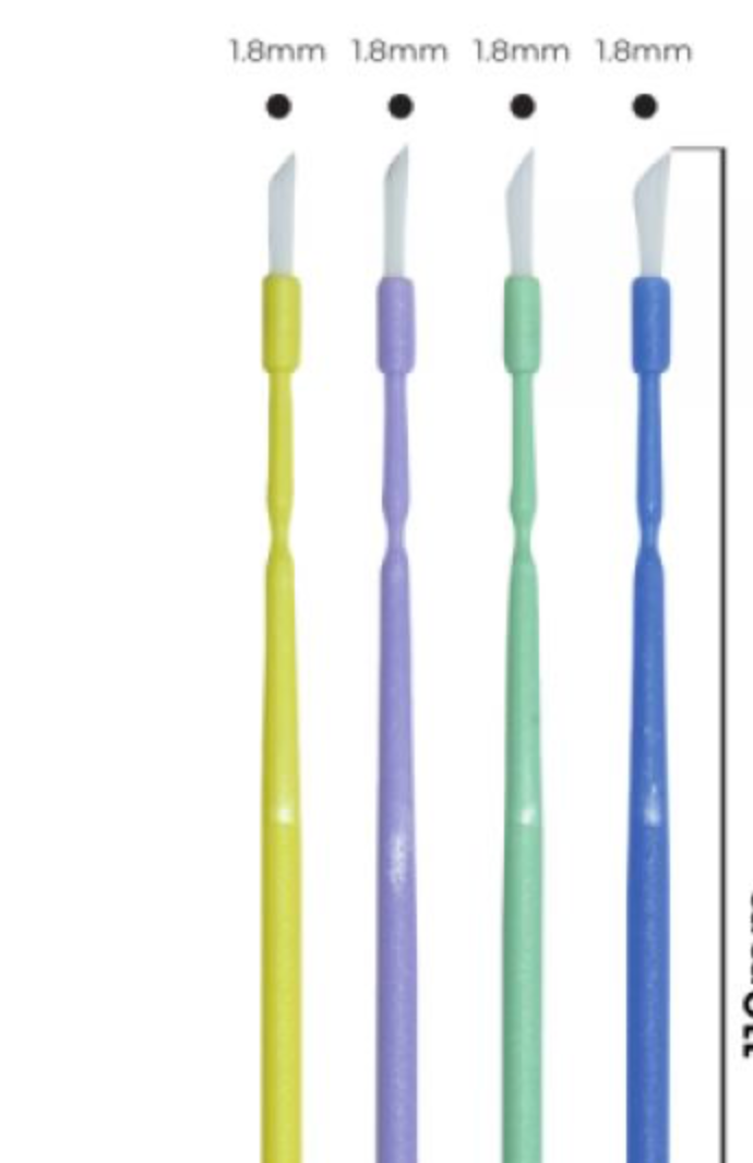 PREMIUM brush applicatori 100 pezzi regular tipo ultrabrush