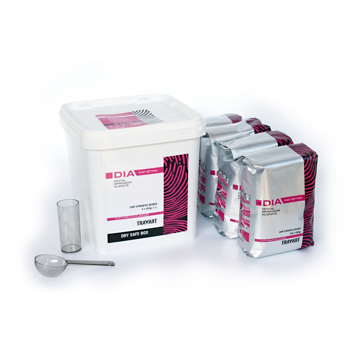 DIA 4x453gr + DRY SAFE BOX + SET MISURINI