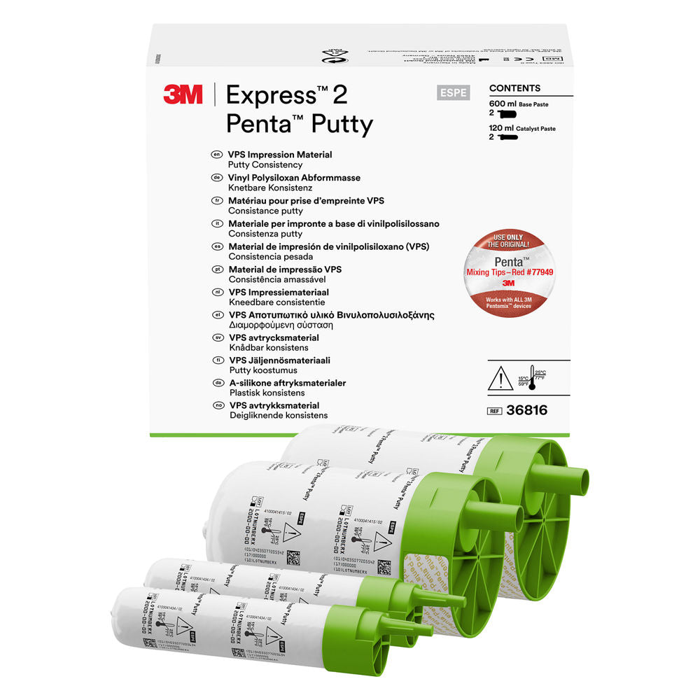 3M Express 2 Penta Putty 36816 due basi e due catalizzatori