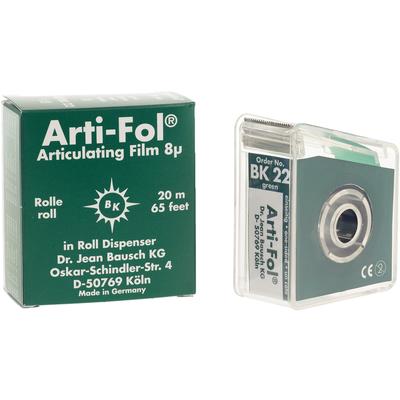 BAUSCH ARTI-FOL BK22 verde 8 micron con confezione e dispensatore