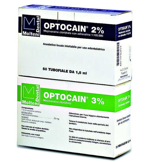 OPTOCAIN 2% 1:100.000 - 50pz