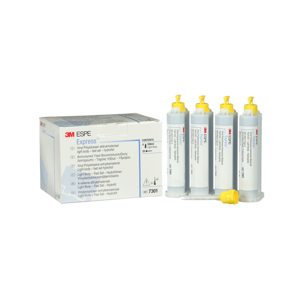 3M Express Light 7301 confezione 4 cartucce da 50 ml