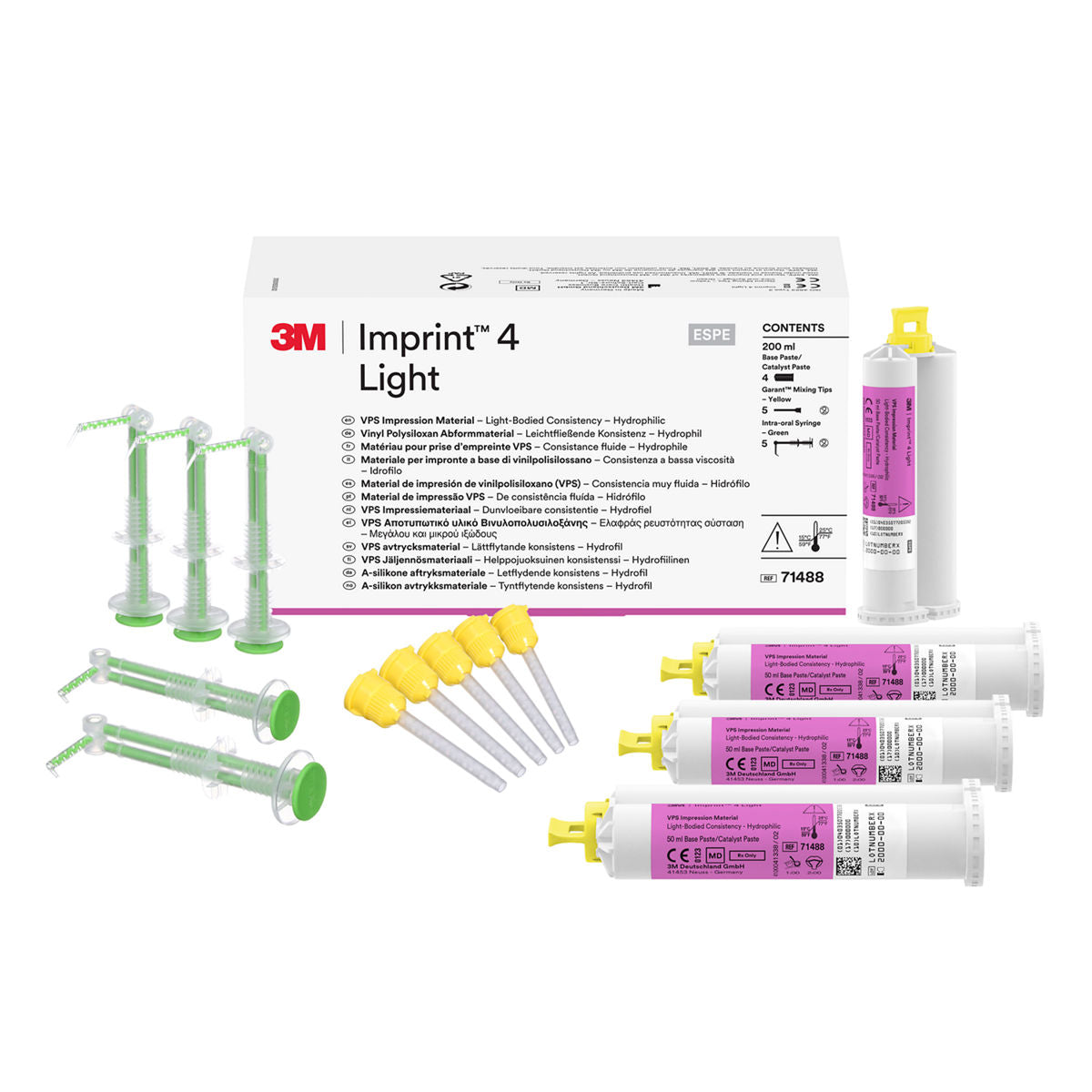 3M IMPRINT 4 LIGHT 4 x 50 ml - codice 71488