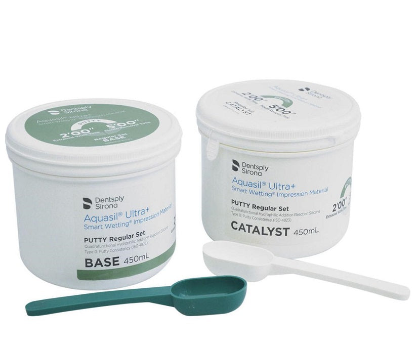 DENTSPLY AQUASIL ULTRA+ PUTTY REGULAR SET 450 ml + 450 ml