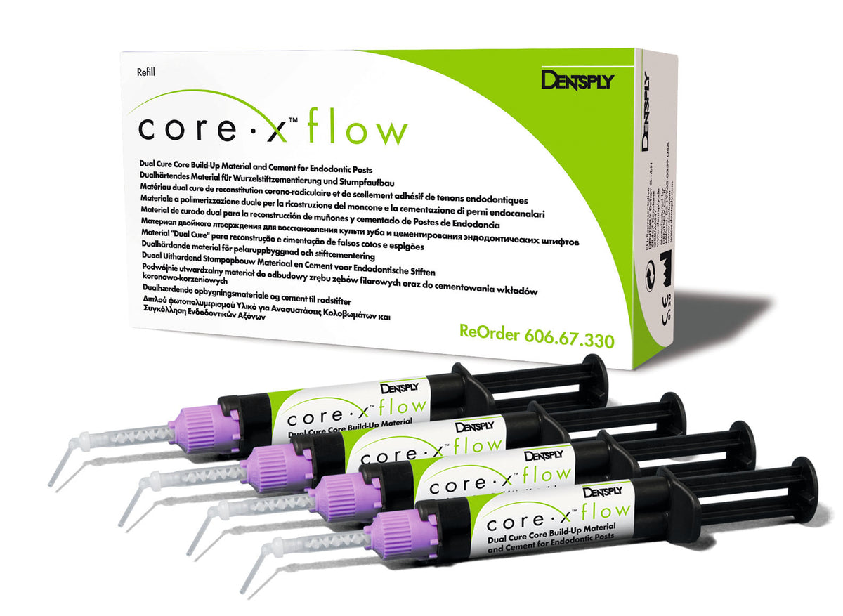 DENTSPLY CORE X FLOW 4 siringhe