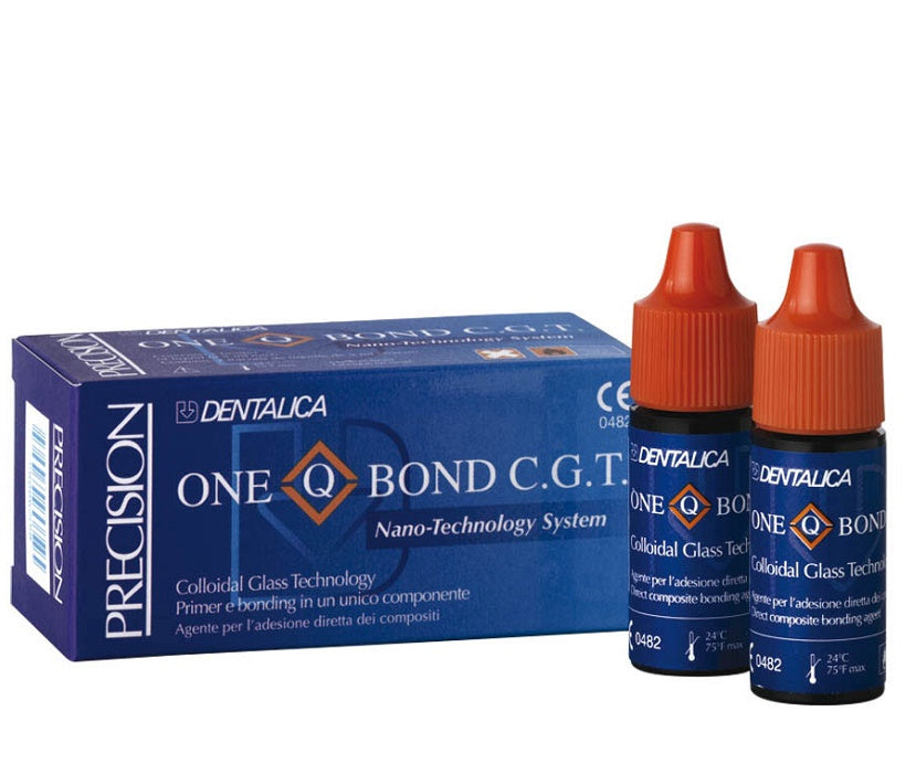 DENTALICA PRECISION ONE-Q-BOND CGT adesivo due flaconi da 5 ml codice PR0062ONE