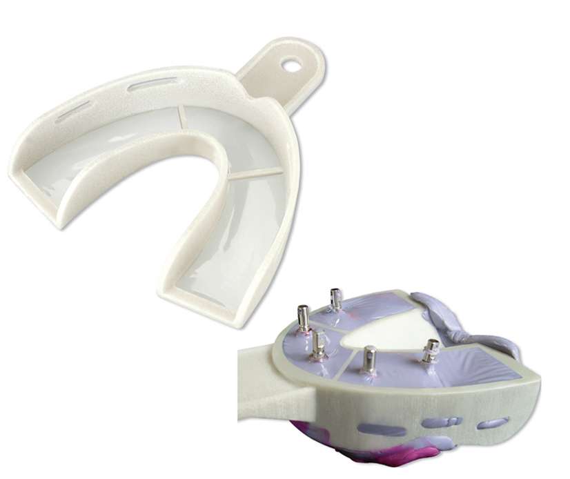 HAGER WERKEN MIRATRAY IMPLANT portaimpronta 6 pezzi Medium L2 inferiore